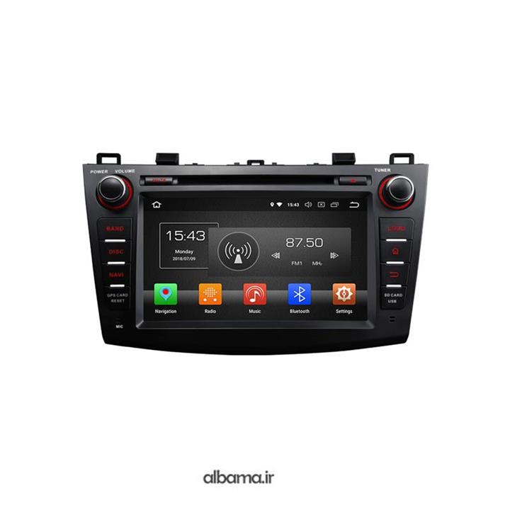 مانیتور فابریک مزدا 3 نیو ولوم دار اسمارت خودرو